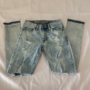 American Eagle Distressed Extreme Flex Slim Jeans